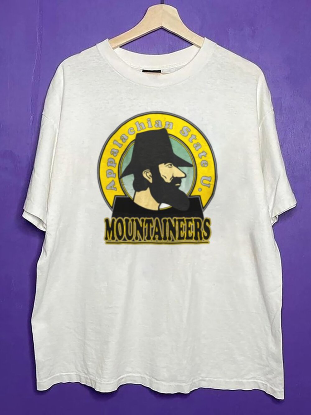 Vintage 90s Appalachian State University Mountaineers Appalachian Unisex Shirt